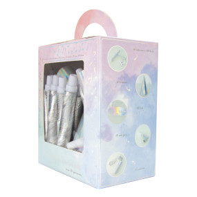 COFFRET 10 PERS. BOITE LUXE IRIDESCENT PARTY