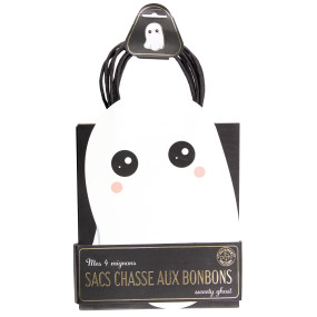 SACS CHASSE AUX BONBONS SWEETY GHOST X 4